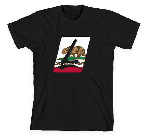 Launch California Tee Black