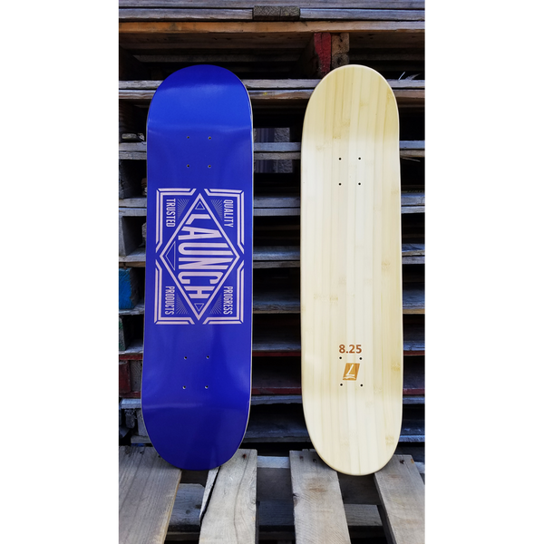 PARK×danlowコラボ　claquepot The Inaugural Street Deck - Purple/Rose Gold – Launch Snowboards