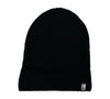 Launch Longshoreman Beanie Black Slouch Main