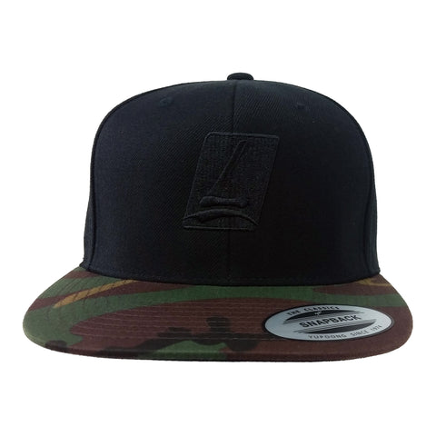 Logo Snapback Black/Camo