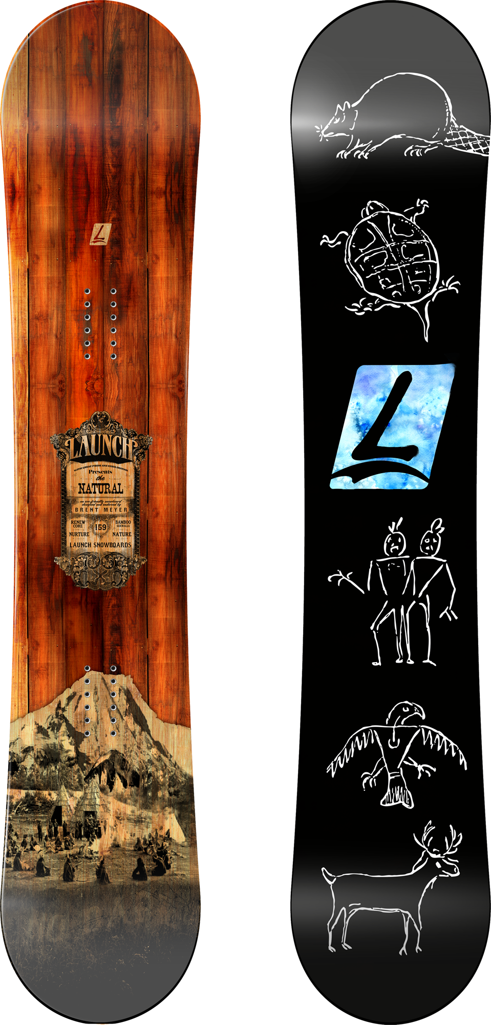 Launch Natural Snowboard – Launch Snowboards